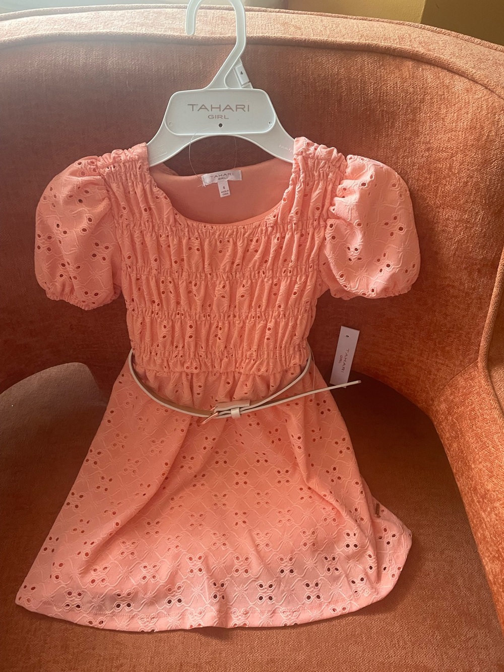 Tamari Girl’s Eyelet Dress